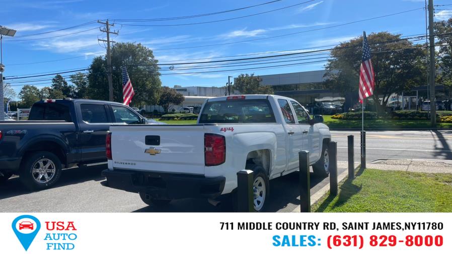 2018 Chevrolet Silverado 1500 4WD Double Cab 143.5" Work Truck, available for sale in Saint James, New York | USA Auto Find. Saint James, New York 2018 Chevrolet Silverado 1500 4WD Double Cab 143.5" Work Truck, available for sale in Saint James, New York | USA Auto Find. Saint James, New York