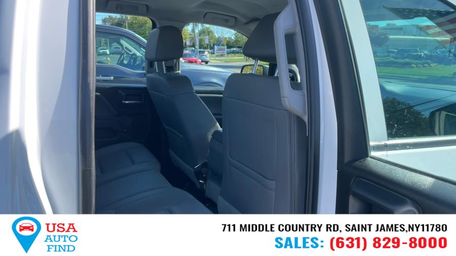 2018 Chevrolet Silverado 1500 4WD Double Cab 143.5" Work Truck, available for sale in Saint James, New York | USA Auto Find. Saint James, New York 2018 Chevrolet Silverado 1500 4WD Double Cab 143.5" Work Truck, available for sale in Saint James, New York | USA Auto Find. Saint James, New York