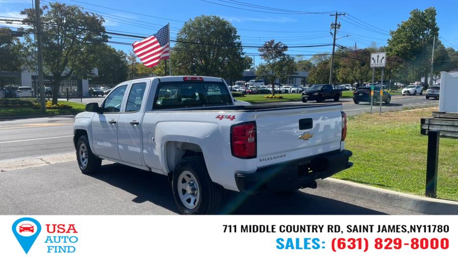 2018 Chevrolet Silverado 1500 4WD Double Cab 143.5" Work Truck, available for sale in Saint James, New York | USA Auto Find. Saint James, New York 2018 Chevrolet Silverado 1500 4WD Double Cab 143.5" Work Truck, available for sale in Saint James, New York | USA Auto Find. Saint James, New York