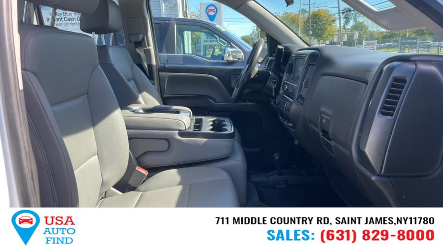 2018 Chevrolet Silverado 1500 4WD Double Cab 143.5" Work Truck, available for sale in Saint James, New York | USA Auto Find. Saint James, New York 2018 Chevrolet Silverado 1500 4WD Double Cab 143.5" Work Truck, available for sale in Saint James, New York | USA Auto Find. Saint James, New York