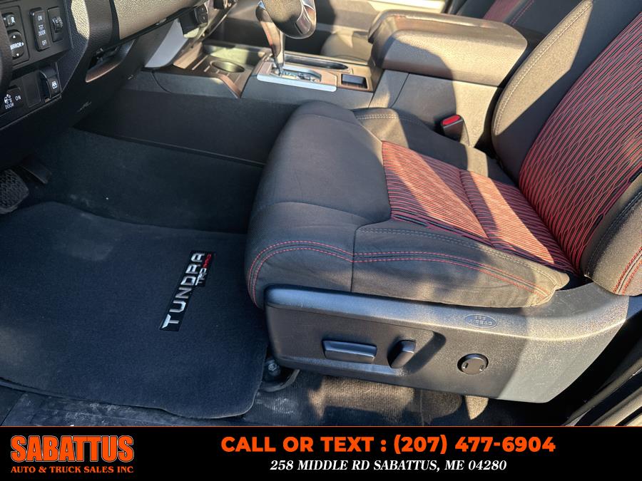 2015 Toyota Tundra 4WD Truck CrewMax 5.7L V8 6-Spd AT TRD Pro (Natl), available for sale in Sabattus, Maine | Sabattus Auto and Truck Sales Inc. Sabattus, Maine 2015 Toyota Tundra 4WD Truck CrewMax 5.7L V8 6-Spd AT TRD Pro (Natl), available for sale in Sabattus, Maine | Sabattus Auto and Truck Sales Inc. Sabattus, Maine
