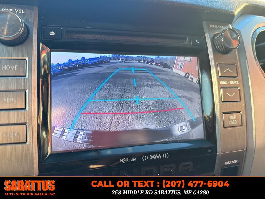 2015 Toyota Tundra 4WD Truck CrewMax 5.7L V8 6-Spd AT TRD Pro (Natl), available for sale in Sabattus, Maine | Sabattus Auto and Truck Sales Inc. Sabattus, Maine 2015 Toyota Tundra 4WD Truck CrewMax 5.7L V8 6-Spd AT TRD Pro (Natl), available for sale in Sabattus, Maine | Sabattus Auto and Truck Sales Inc. Sabattus, Maine