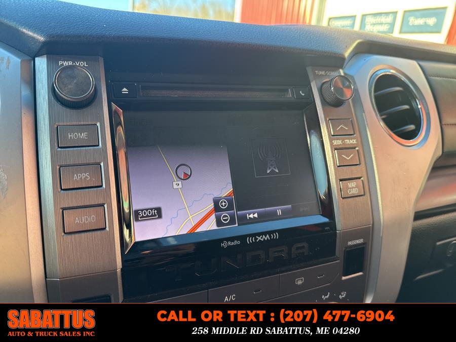2015 Toyota Tundra 4WD Truck CrewMax 5.7L V8 6-Spd AT TRD Pro (Natl), available for sale in Sabattus, Maine | Sabattus Auto and Truck Sales Inc. Sabattus, Maine 2015 Toyota Tundra 4WD Truck CrewMax 5.7L V8 6-Spd AT TRD Pro (Natl), available for sale in Sabattus, Maine | Sabattus Auto and Truck Sales Inc. Sabattus, Maine