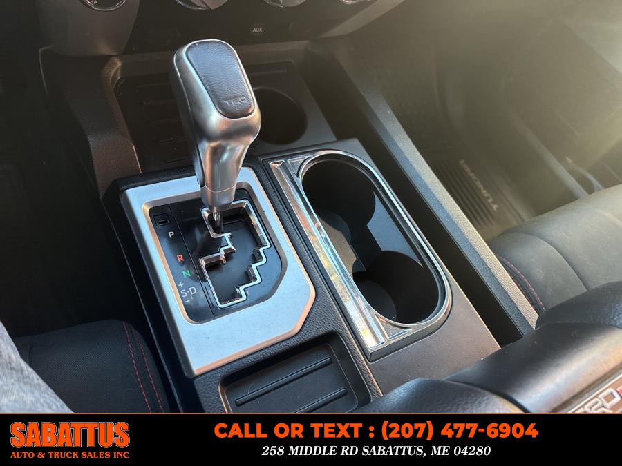 2015 Toyota Tundra 4WD Truck CrewMax 5.7L V8 6-Spd AT TRD Pro (Natl), available for sale in Sabattus, Maine | Sabattus Auto and Truck Sales Inc. Sabattus, Maine 2015 Toyota Tundra 4WD Truck CrewMax 5.7L V8 6-Spd AT TRD Pro (Natl), available for sale in Sabattus, Maine | Sabattus Auto and Truck Sales Inc. Sabattus, Maine