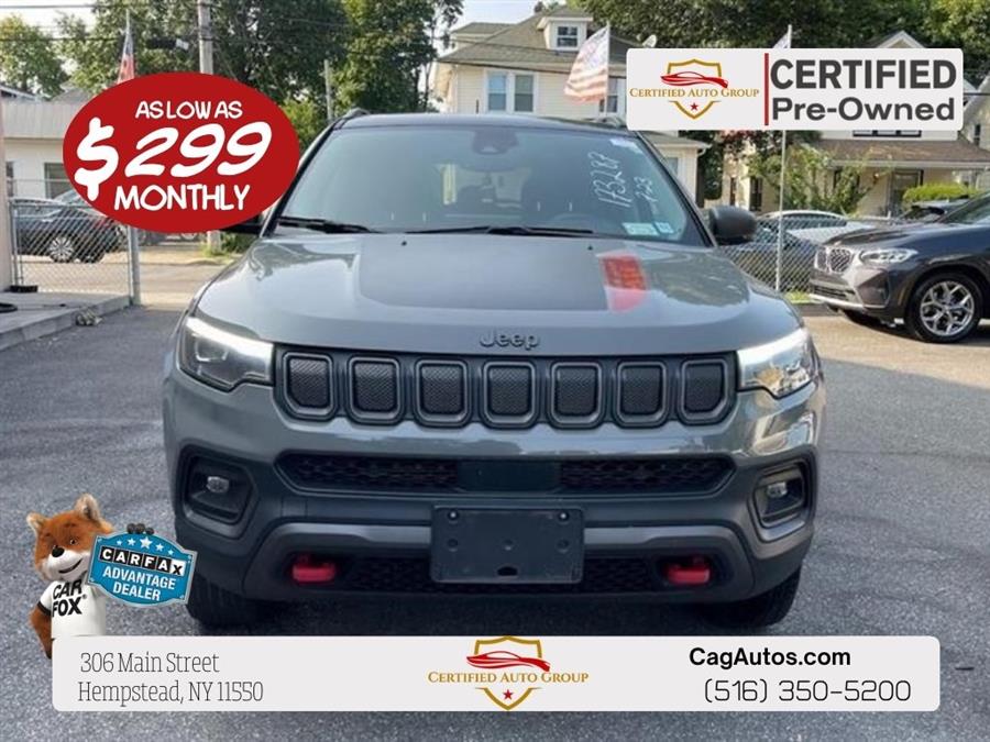 2023 Jeep Compass Trailhawk, available for sale in Hempstead, New York | Certified Auto Group. Hempstead, New York 2023 Jeep Compass Trailhawk, available for sale in Hempstead, New York | Certified Auto Group. Hempstead, New York
