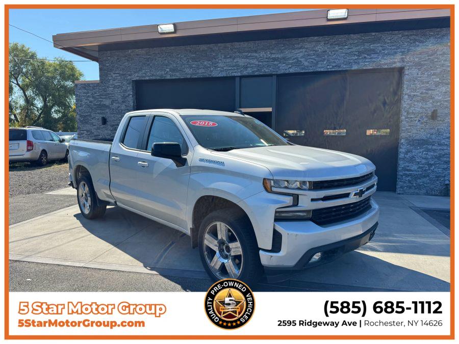 2019 Chevrolet Silverado 1500 Double Cab RST Pickup 4D 6 1/2 ft, available for sale in Rochester, New York | 5 Star Motor Group. Rochester, New York 2019 Chevrolet Silverado 1500 Double Cab RST Pickup 4D 6 1/2 ft, available for sale in Rochester, New York | 5 Star Motor Group. Rochester, New York