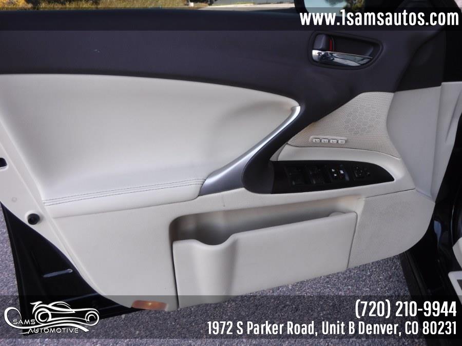 2012 Lexus IS 250 4dr Sport Sdn Auto AWD, available for sale in Denver, Colorado | Sam's Automotive. Denver, Colorado 2012 Lexus IS 250 4dr Sport Sdn Auto AWD, available for sale in Denver, Colorado | Sam's Automotive. Denver, Colorado