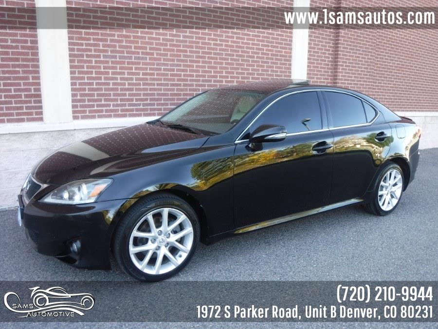 2012 Lexus IS 250 4dr Sport Sdn Auto AWD, available for sale in Denver, Colorado | Sam's Automotive. Denver, Colorado 2012 Lexus IS 250 4dr Sport Sdn Auto AWD, available for sale in Denver, Colorado | Sam's Automotive. Denver, Colorado