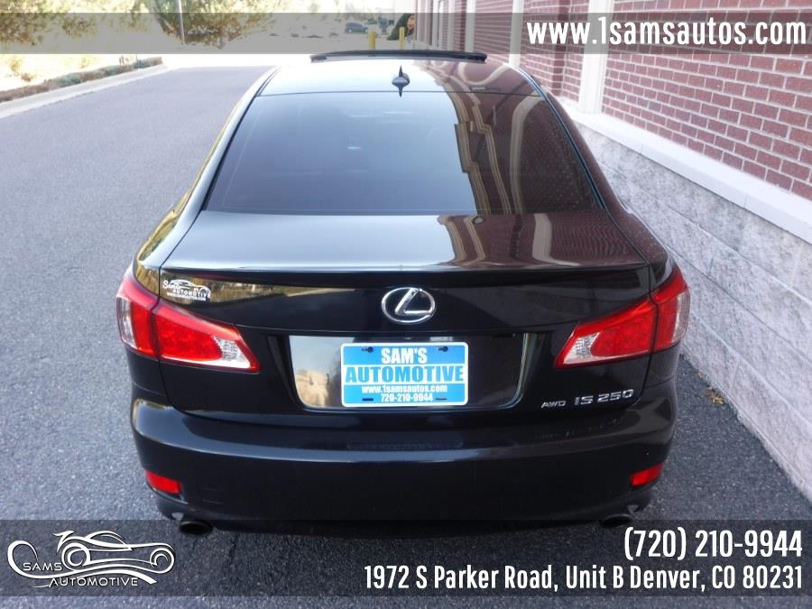 2012 Lexus IS 250 4dr Sport Sdn Auto AWD, available for sale in Denver, Colorado | Sam's Automotive. Denver, Colorado 2012 Lexus IS 250 4dr Sport Sdn Auto AWD, available for sale in Denver, Colorado | Sam's Automotive. Denver, Colorado