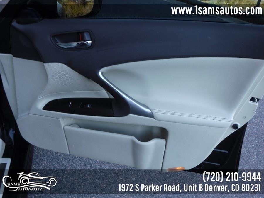 2012 Lexus IS 250 4dr Sport Sdn Auto AWD, available for sale in Denver, Colorado | Sam's Automotive. Denver, Colorado 2012 Lexus IS 250 4dr Sport Sdn Auto AWD, available for sale in Denver, Colorado | Sam's Automotive. Denver, Colorado