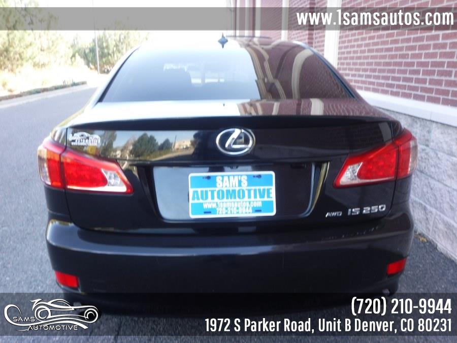 2012 Lexus IS 250 4dr Sport Sdn Auto AWD, available for sale in Denver, Colorado | Sam's Automotive. Denver, Colorado 2012 Lexus IS 250 4dr Sport Sdn Auto AWD, available for sale in Denver, Colorado | Sam's Automotive. Denver, Colorado