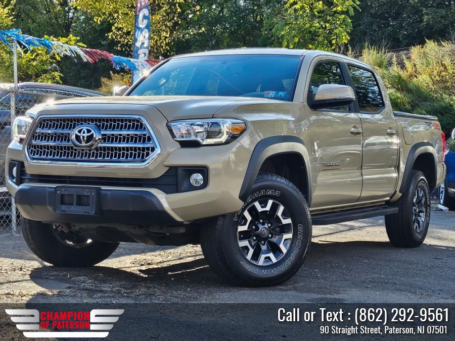 2017 Toyota Tacoma TRD Off Road Double Cab 5'' Bed V6 4x4 AT (Natl), available for sale in Paterson, New Jersey | Champion of Paterson. Paterson, New Jersey 2017 Toyota Tacoma TRD Off Road Double Cab 5'' Bed V6 4x4 AT (Natl), available for sale in Paterson, New Jersey | Champion of Paterson. Paterson, New Jersey