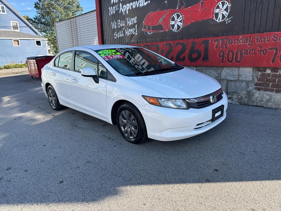 Used 2012 Honda Civic Sdn in Worcester, Massachusetts | Worcester Auto Outlet LLC. Worcester, Massachusetts