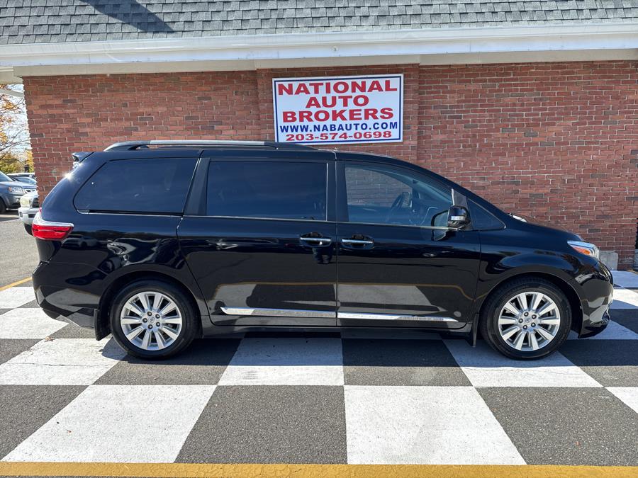 2017 Toyota Sienna Limited Premium FWD 7-Passenger, available for sale in Waterbury, Connecticut | National Auto Brokers, Inc.. Waterbury, Connecticut 2017 Toyota Sienna Limited Premium FWD 7-Passenger, available for sale in Waterbury, Connecticut | National Auto Brokers, Inc.. Waterbury, Connecticut