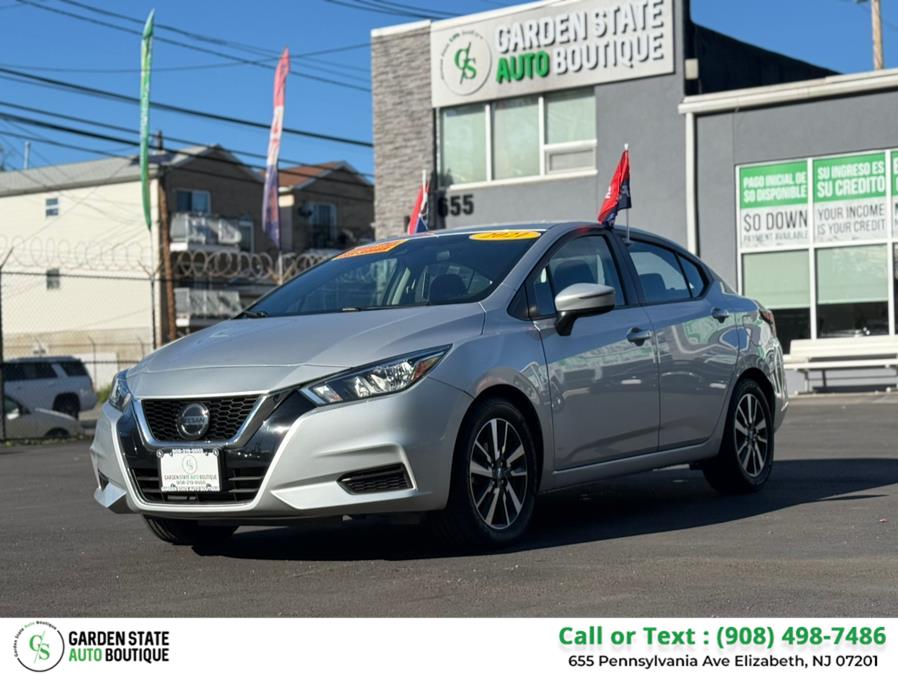 2021 Nissan Versa SV CVT, available for sale in Elizabeth, New Jersey | Garden State Auto Boutique. Elizabeth, New Jersey