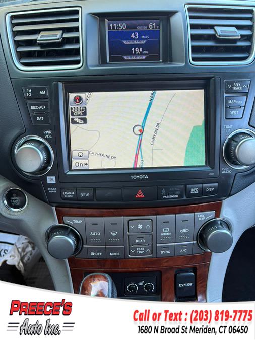 2011 Toyota Highlander 4WD 4dr V6 Limited, available for sale in Meriden, Connecticut | Preeces Auto Inc. Meriden, Connecticut 2011 Toyota Highlander 4WD 4dr V6 Limited, available for sale in Meriden, Connecticut | Preeces Auto Inc. Meriden, Connecticut