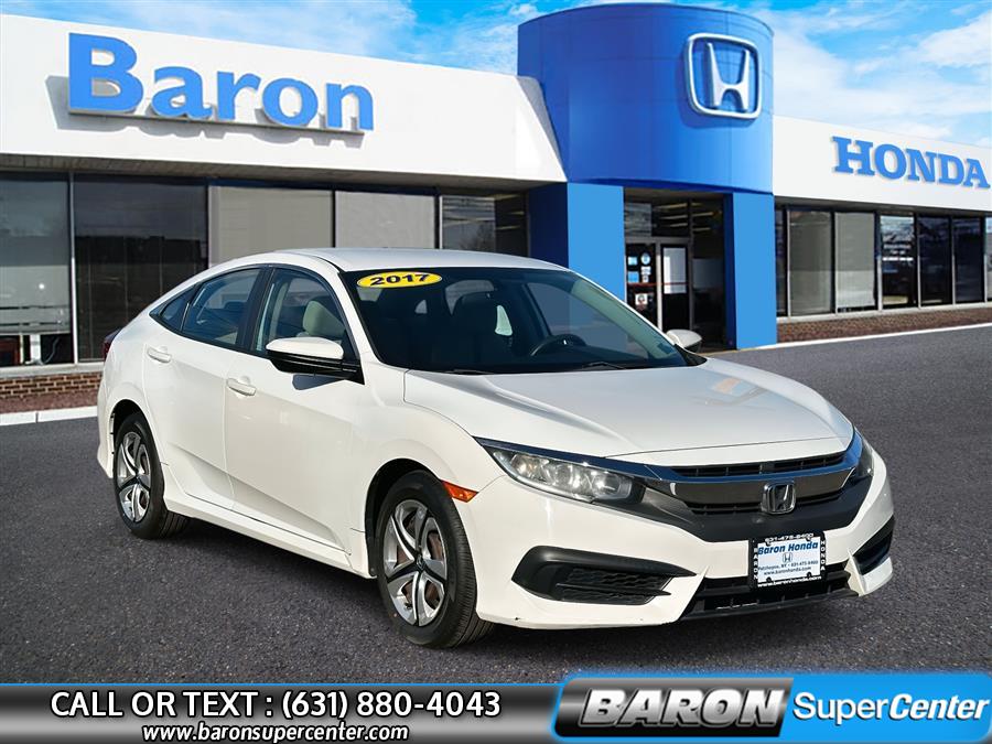 Used 2017 Honda Civic Sedan in Patchogue, New York | Baron Supercenter. Patchogue, New York