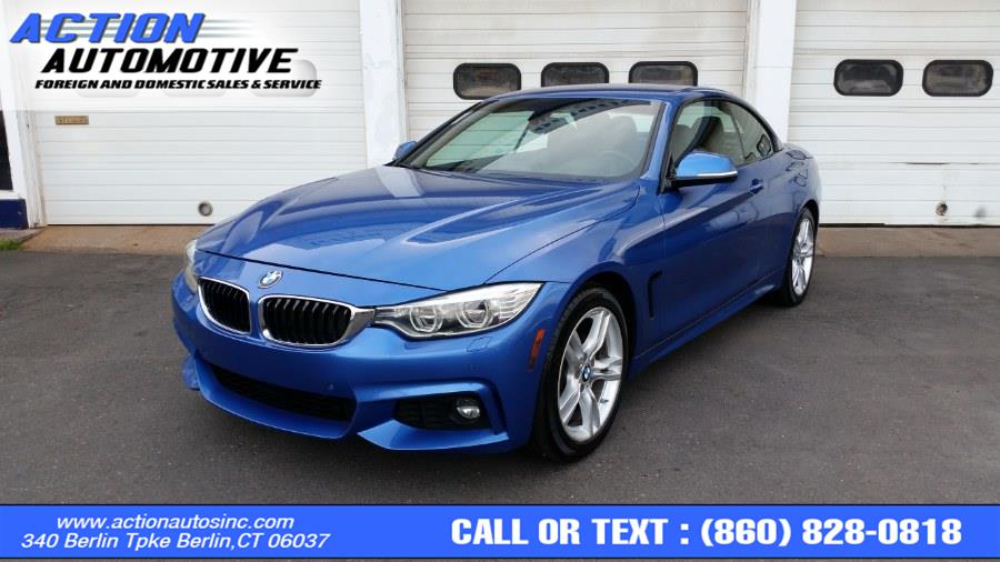 2017 BMW 4 Series 430i xDrive Convertible SULEV, available for sale in Berlin, Connecticut | Action Automotive. Berlin, Connecticut