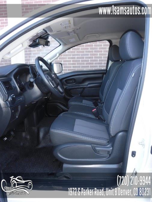 2023 Nissan Titan 4x4 Crew Cab S, available for sale in Denver, Colorado | Sam's Automotive. Denver, Colorado 2023 Nissan Titan 4x4 Crew Cab S, available for sale in Denver, Colorado | Sam's Automotive. Denver, Colorado
