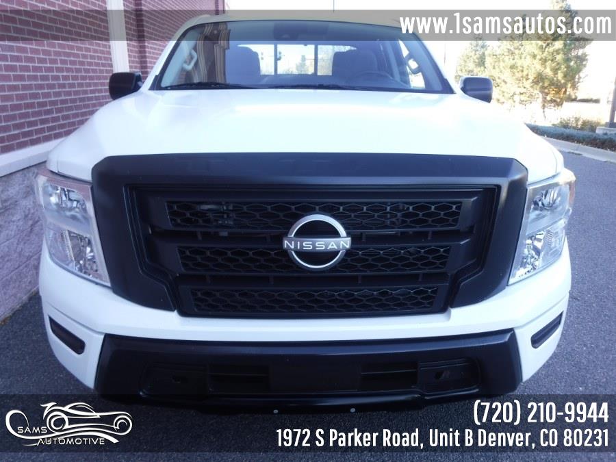 2023 Nissan Titan 4x4 Crew Cab S, available for sale in Denver, Colorado | Sam's Automotive. Denver, Colorado 2023 Nissan Titan 4x4 Crew Cab S, available for sale in Denver, Colorado | Sam's Automotive. Denver, Colorado