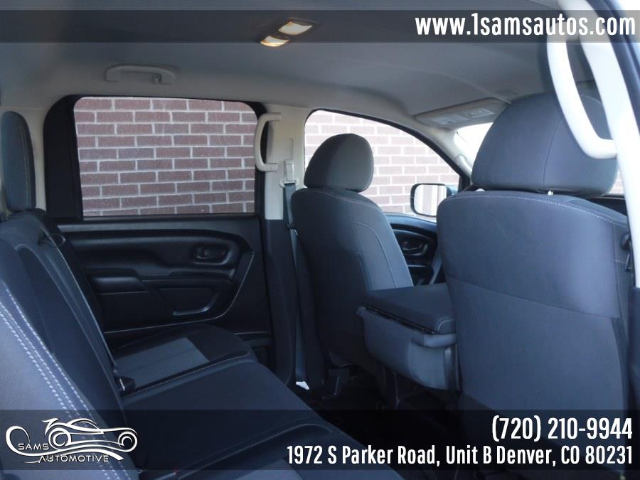 2023 Nissan Titan 4x4 Crew Cab S, available for sale in Denver, Colorado | Sam's Automotive. Denver, Colorado 2023 Nissan Titan 4x4 Crew Cab S, available for sale in Denver, Colorado | Sam's Automotive. Denver, Colorado