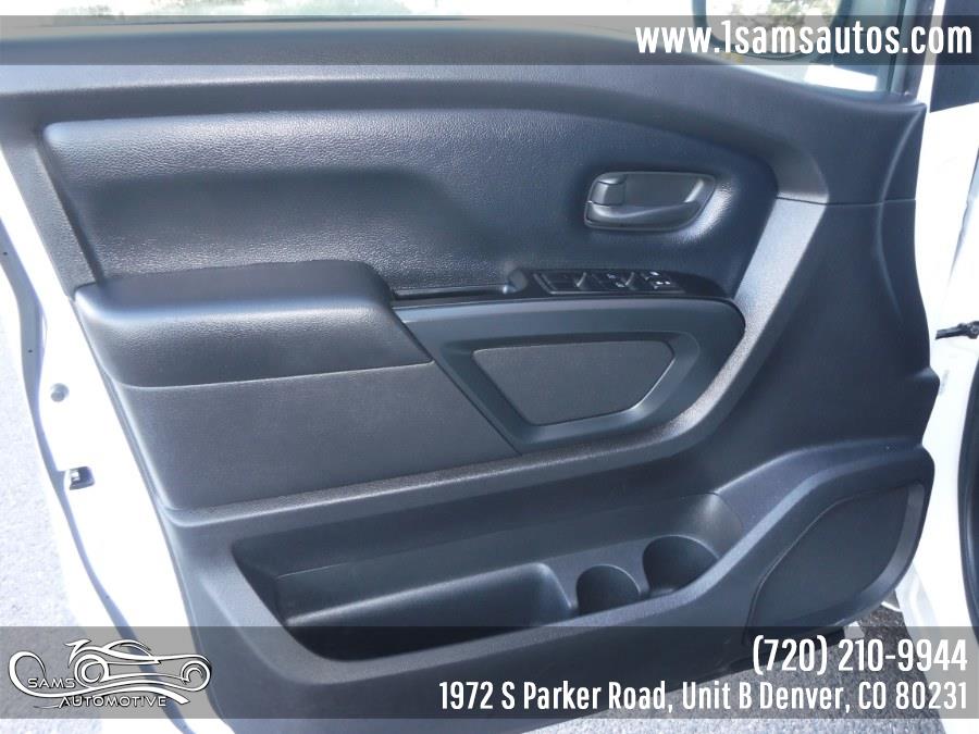 2023 Nissan Titan 4x4 Crew Cab S, available for sale in Denver, Colorado | Sam's Automotive. Denver, Colorado 2023 Nissan Titan 4x4 Crew Cab S, available for sale in Denver, Colorado | Sam's Automotive. Denver, Colorado