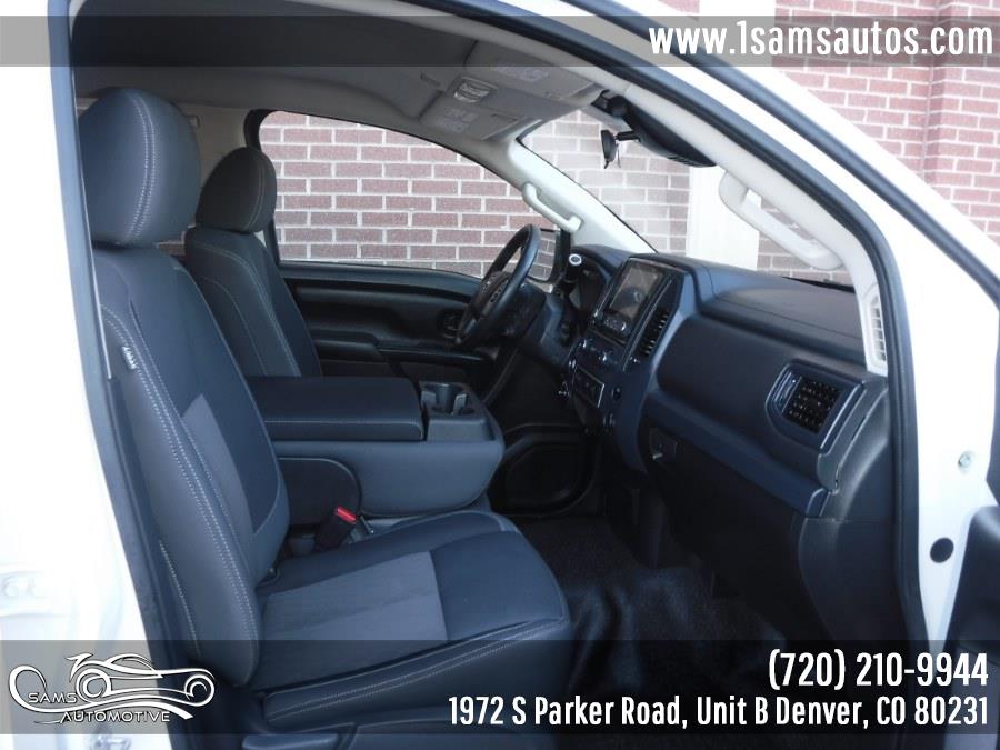 2023 Nissan Titan 4x4 Crew Cab S, available for sale in Denver, Colorado | Sam's Automotive. Denver, Colorado 2023 Nissan Titan 4x4 Crew Cab S, available for sale in Denver, Colorado | Sam's Automotive. Denver, Colorado