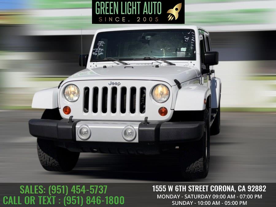 2013 Jeep Wrangler Unlimited 4WD 4dr Sahara, available for sale in Corona, California | Green Light Auto. Corona, California 2013 Jeep Wrangler Unlimited 4WD 4dr Sahara, available for sale in Corona, California | Green Light Auto. Corona, California