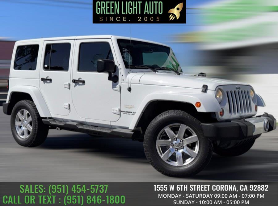 2013 Jeep Wrangler Unlimited 4WD 4dr Sahara, available for sale in Corona, California | Green Light Auto. Corona, California 2013 Jeep Wrangler Unlimited 4WD 4dr Sahara, available for sale in Corona, California | Green Light Auto. Corona, California