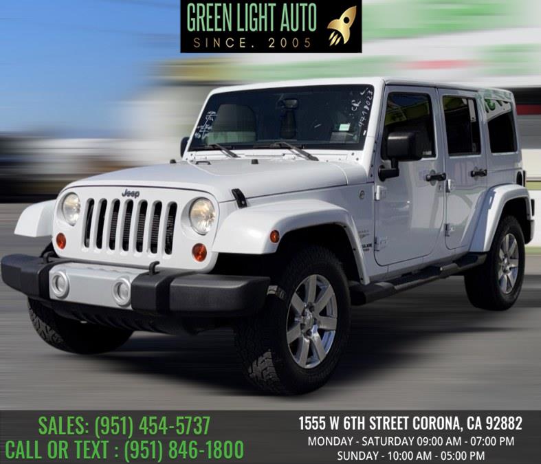 2013 Jeep Wrangler Unlimited 4WD 4dr Sahara, available for sale in Corona, California | Green Light Auto. Corona, California 2013 Jeep Wrangler Unlimited 4WD 4dr Sahara, available for sale in Corona, California | Green Light Auto. Corona, California