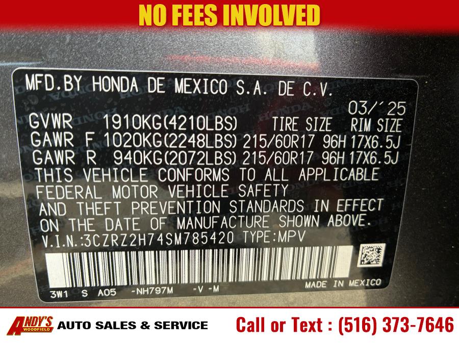 2025 Honda HR-V EX-L AWD CVT, available for sale in West Hempstead, New York | Andy's Woodfield. West Hempstead, New York 2025 Honda HR-V EX-L AWD CVT, available for sale in West Hempstead, New York | Andy's Woodfield. West Hempstead, New York