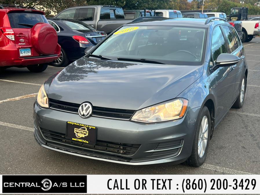 2016 Volkswagen Golf SportWagen 4dr Auto TSI S, available for sale in East Windsor, Connecticut | Central A/S LLC. East Windsor, Connecticut 2016 Volkswagen Golf SportWagen 4dr Auto TSI S, available for sale in East Windsor, Connecticut | Central A/S LLC. East Windsor, Connecticut