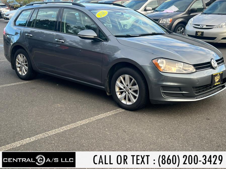2016 Volkswagen Golf SportWagen 4dr Auto TSI S, available for sale in East Windsor, Connecticut | Central A/S LLC. East Windsor, Connecticut 2016 Volkswagen Golf SportWagen 4dr Auto TSI S, available for sale in East Windsor, Connecticut | Central A/S LLC. East Windsor, Connecticut