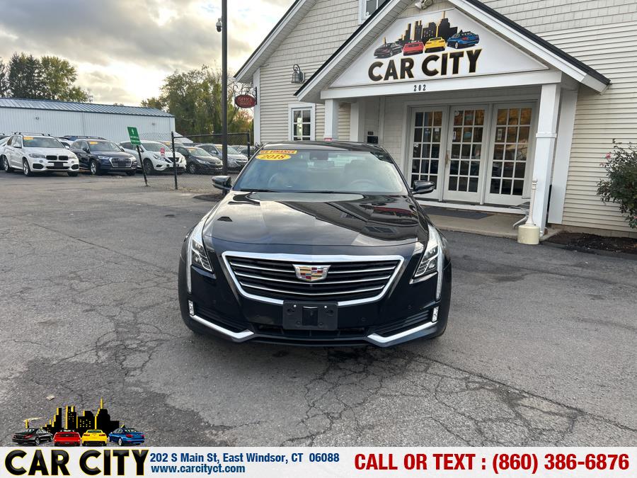 Used Cadillac CT6 4dr Sdn 3.6L Luxury AWD 2018 | Car City LLC. East Windsor, Connecticut