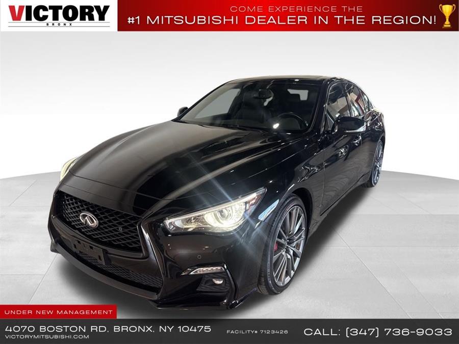 2022 Infiniti Q50 Red Sport 400, available for sale in Freehold, New Jersey | Shop Auto. Freehold, New Jersey