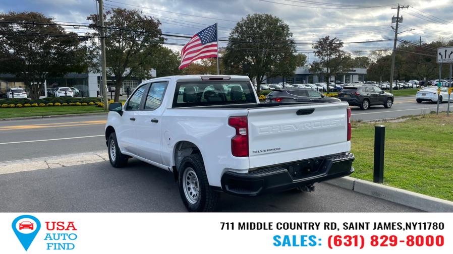2020 Chevrolet Silverado 1500 4WD Crew Cab 147" Work Truck, available for sale in Saint James, New York | USA Auto Find. Saint James, New York 2020 Chevrolet Silverado 1500 4WD Crew Cab 147" Work Truck, available for sale in Saint James, New York | USA Auto Find. Saint James, New York