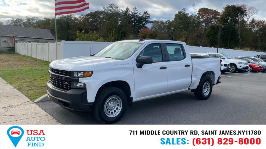 2020 Chevrolet Silverado 1500 4WD Crew Cab 147" Work Truck, available for sale in Saint James, New York | USA Auto Find. Saint James, New York 2020 Chevrolet Silverado 1500 4WD Crew Cab 147" Work Truck, available for sale in Saint James, New York | USA Auto Find. Saint James, New York