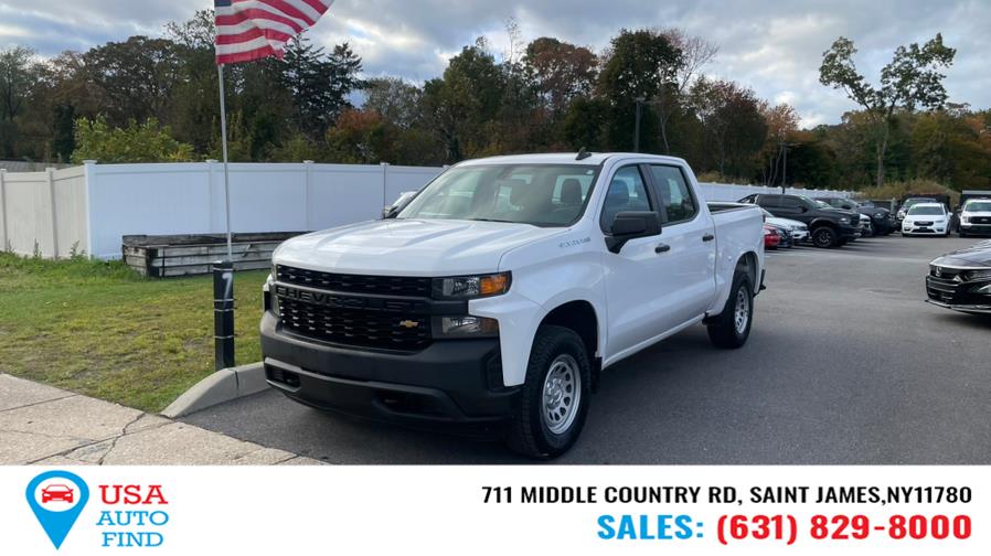 2020 Chevrolet Silverado 1500 4WD Crew Cab 147" Work Truck, available for sale in Saint James, New York | USA Auto Find. Saint James, New York 2020 Chevrolet Silverado 1500 4WD Crew Cab 147" Work Truck, available for sale in Saint James, New York | USA Auto Find. Saint James, New York