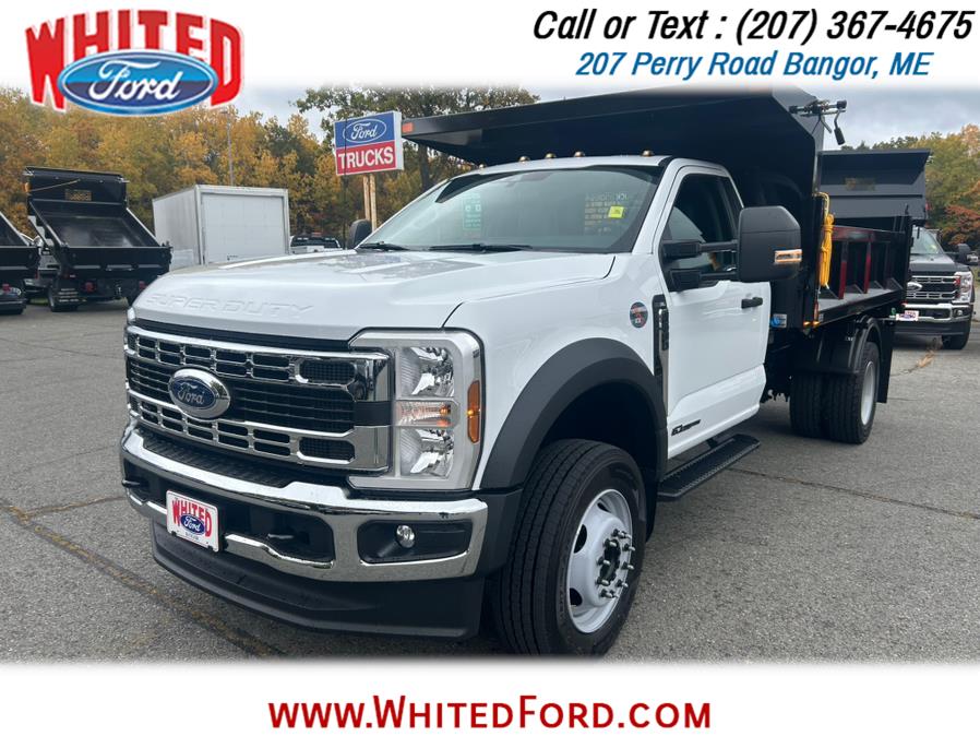 2026 Ford Super Duty F-600 DRW XL 4WD Reg Cab 11' SH Dump Body, available for sale in Bangor, Maine | Whited Ford. Bangor, Maine 2026 Ford Super Duty F-600 DRW XL 4WD Reg Cab 11' SH Dump Body, available for sale in Bangor, Maine | Whited Ford. Bangor, Maine