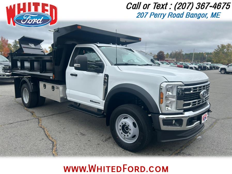 2026 Ford Super Duty F-600 DRW XL 4WD Reg Cab 11' SH Dump Body, available for sale in Bangor, Maine | Whited Ford. Bangor, Maine 2026 Ford Super Duty F-600 DRW XL 4WD Reg Cab 11' SH Dump Body, available for sale in Bangor, Maine | Whited Ford. Bangor, Maine