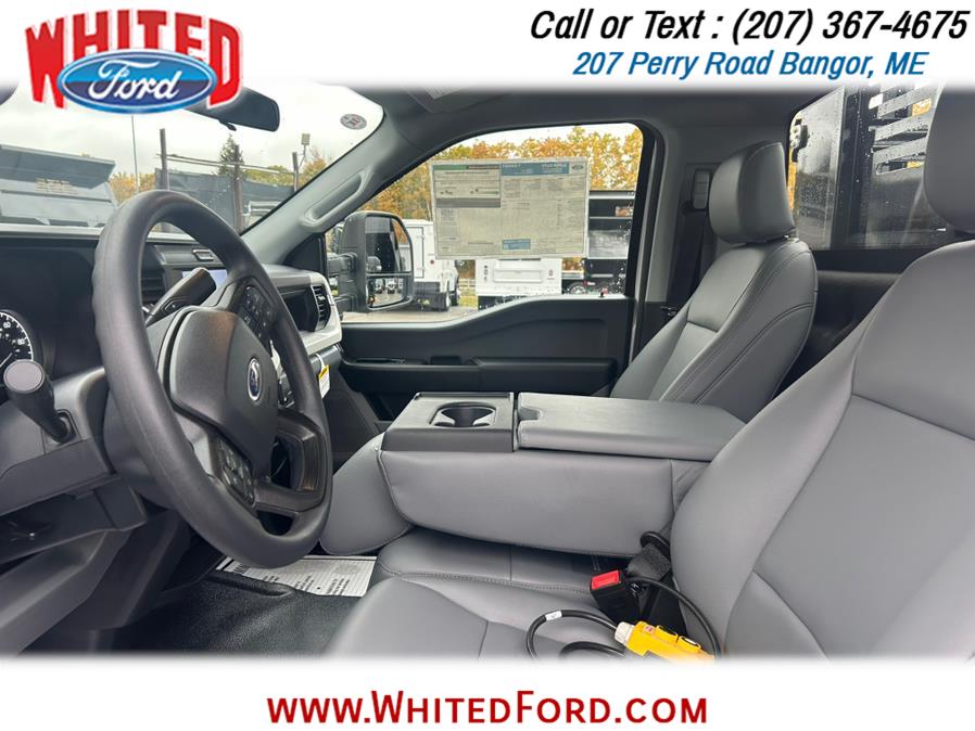 2026 Ford Super Duty F-350 DRW XL 4WD Reg Cab 12' Dumping Rack Body, available for sale in Bangor, Maine | Whited Ford. Bangor, Maine 2026 Ford Super Duty F-350 DRW XL 4WD Reg Cab 12' Dumping Rack Body, available for sale in Bangor, Maine | Whited Ford. Bangor, Maine