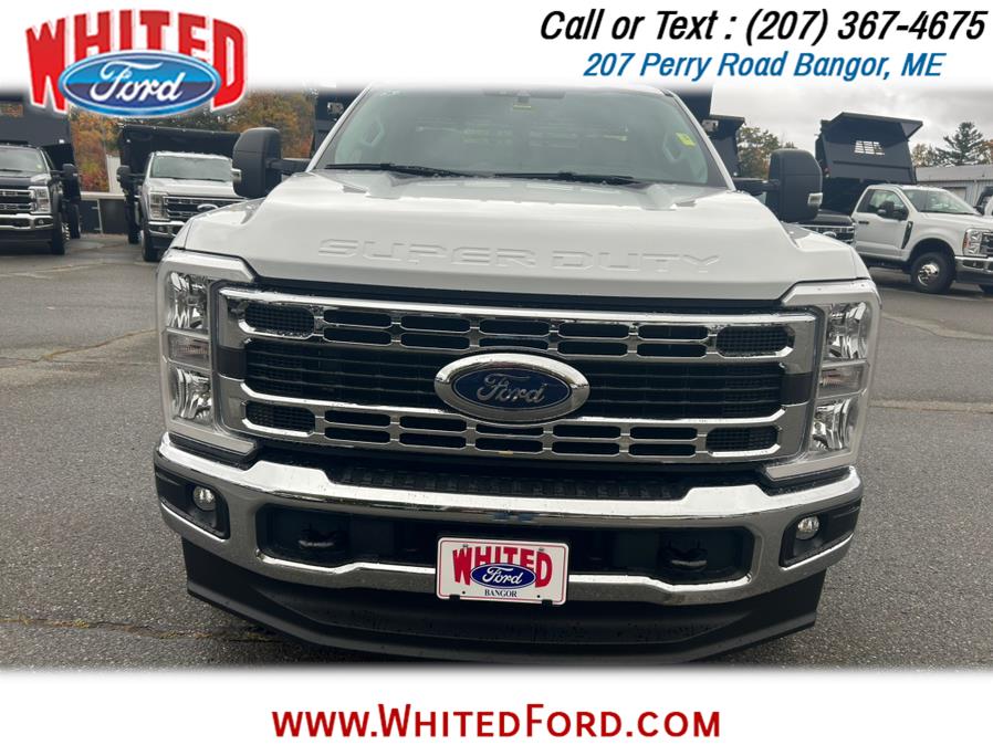 2026 Ford Super Duty F-350 DRW XL 4WD Reg Cab 12' Dumping Rack Body, available for sale in Bangor, Maine | Whited Ford. Bangor, Maine 2026 Ford Super Duty F-350 DRW XL 4WD Reg Cab 12' Dumping Rack Body, available for sale in Bangor, Maine | Whited Ford. Bangor, Maine
