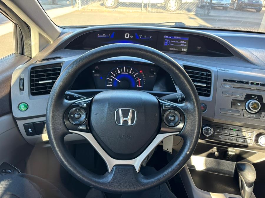 2012 Honda Civic Sdn 4dr Auto LX PZEV, available for sale in New haven, Connecticut | Wilson Maturo Motors. New haven, Connecticut 2012 Honda Civic Sdn 4dr Auto LX PZEV, available for sale in New haven, Connecticut | Wilson Maturo Motors. New haven, Connecticut