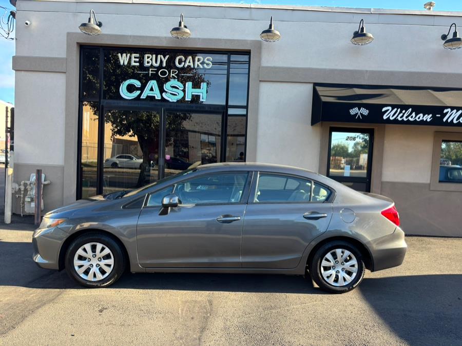 2012 Honda Civic Sdn 4dr Auto LX PZEV, available for sale in New haven, Connecticut | Wilson Maturo Motors. New haven, Connecticut 2012 Honda Civic Sdn 4dr Auto LX PZEV, available for sale in New haven, Connecticut | Wilson Maturo Motors. New haven, Connecticut