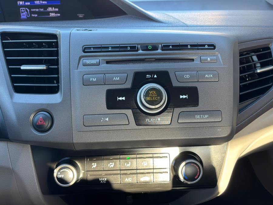 2012 Honda Civic Sdn 4dr Auto LX PZEV, available for sale in New haven, Connecticut | Wilson Maturo Motors. New haven, Connecticut 2012 Honda Civic Sdn 4dr Auto LX PZEV, available for sale in New haven, Connecticut | Wilson Maturo Motors. New haven, Connecticut