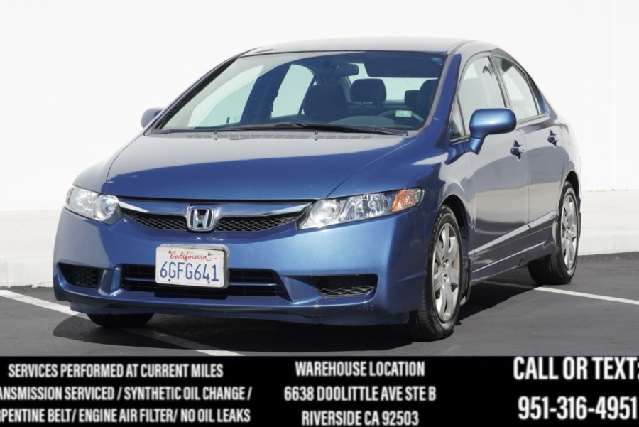 2009 Honda Civic Sdn LX 4dr Auto, available for sale in Riverside, California | Big Timin Motors LLC. Riverside, California 2009 Honda Civic Sdn LX 4dr Auto, available for sale in Riverside, California | Big Timin Motors LLC. Riverside, California