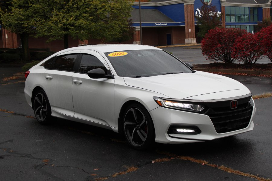 2020 Honda Accord Sedan Sport 1.5T CVT, available for sale in New Britain, Connecticut | Universal Motors LLC. New Britain, Connecticut 2020 Honda Accord Sedan Sport 1.5T CVT, available for sale in New Britain, Connecticut | Universal Motors LLC. New Britain, Connecticut