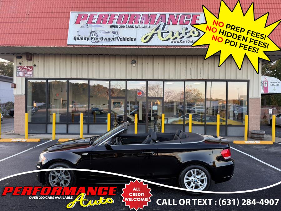 2009 BMW 1 Series 2dr Conv 128i SULEV, available for sale in Bohemia, New York | Performance Auto Inc. Bohemia, New York 2009 BMW 1 Series 2dr Conv 128i SULEV, available for sale in Bohemia, New York | Performance Auto Inc. Bohemia, New York