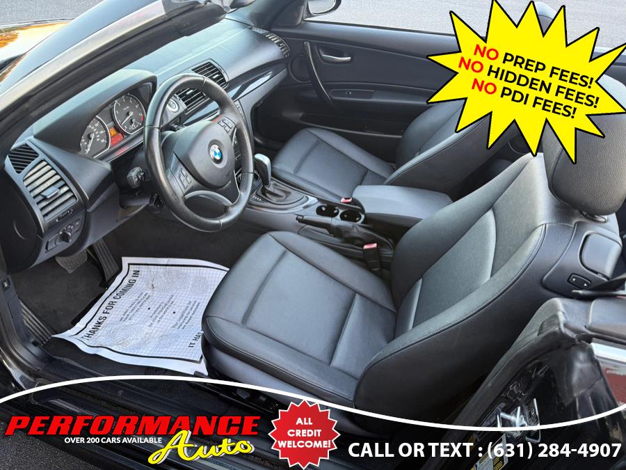 2009 BMW 1 Series 2dr Conv 128i SULEV, available for sale in Bohemia, New York | Performance Auto Inc. Bohemia, New York 2009 BMW 1 Series 2dr Conv 128i SULEV, available for sale in Bohemia, New York | Performance Auto Inc. Bohemia, New York