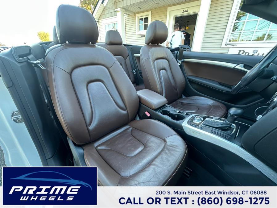 2016 Audi A5 2dr Cabriolet Auto Premium Plus, available for sale in East Windsor, Connecticut | Prime Wheels. East Windsor, Connecticut 2016 Audi A5 2dr Cabriolet Auto Premium Plus, available for sale in East Windsor, Connecticut | Prime Wheels. East Windsor, Connecticut